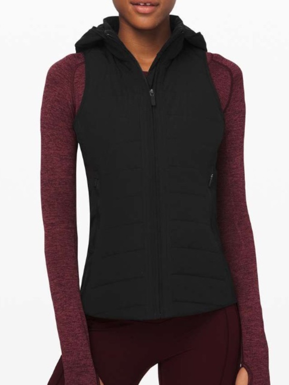 Lululemon Another Mile Vest - Burgundy
